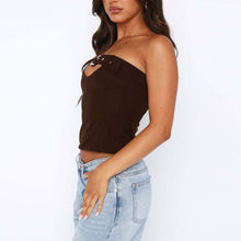 Load image into Gallery viewer, Summer Tube Top Women's Crop Top