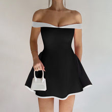 Load image into Gallery viewer, Off Shoulder Fitted Dress