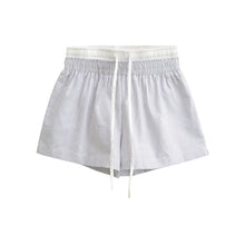 Load image into Gallery viewer, Striped high waisted shorts