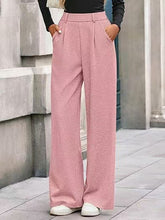 Load image into Gallery viewer, Wide leg pants loose straight leg pants
