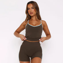 Load image into Gallery viewer, Backless Fitted Sports Suit