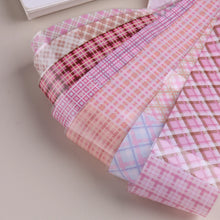 Load image into Gallery viewer, Pink Checkered Nail Transfer Paper