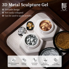 Load image into Gallery viewer, 3D Metal Sculpture Nail Gel