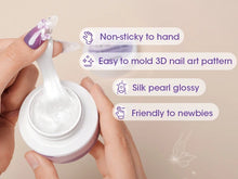 Load image into Gallery viewer, 3D Sculpting Gel Nail Kit 30g Pearl White