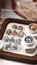 Load image into Gallery viewer, 3D Metal Sculpture Nail Gel
