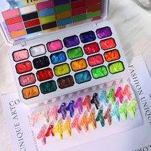 Load image into Gallery viewer, 24 Neon Gel Nail Art Patting Gel