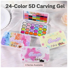 Load image into Gallery viewer, 24 Neon Gel Nail Art Patting Gel