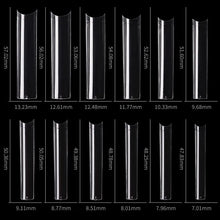 Load image into Gallery viewer, 504pcs XXL Straight Square Nail Tips