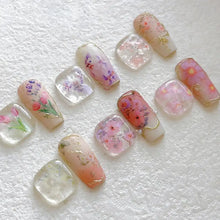 Load image into Gallery viewer, 10 Floral Nail Transfer Foil