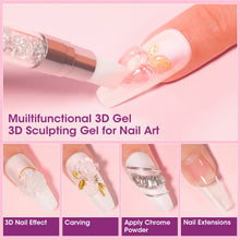 Load image into Gallery viewer, 3D Sculpting Gel Nail Kit 30g Pearl White