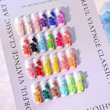 Load image into Gallery viewer, 24 Neon Gel Nail Art Patting Gel