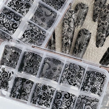 Load image into Gallery viewer, 10 Lace Nail Foils