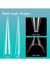 Load image into Gallery viewer, 420pcs Extra Long Stiletto Nail Tips