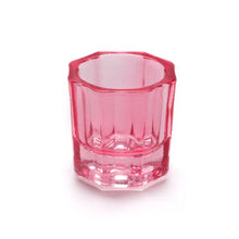 Load image into Gallery viewer, Crystal Glass Acrylic Powder Dappen Dish, Nail Cup, Wash Brush Bowl, Nail Art Tools