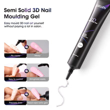 Load image into Gallery viewer, 3D Sculpting Gel Nail Kit 30g Pearl White