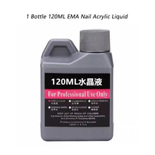 Load image into Gallery viewer, 40/75/120/150ML Professional Acrylic Liquid Monomer System For Acrylic Nail Extension Perfect For Nail Salon DIY Use EMA Monomer