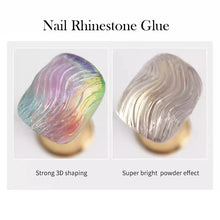 Load image into Gallery viewer, BORN PRETTY Nail Rhinestone Glue 30ML Gel Nail Glue 3D Shaping Sculpting Carving Flower DIY Decoration Gem Glue Nail Supplies