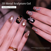 Load image into Gallery viewer, 3D Metal Sculpture Nail Gel