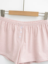 Load image into Gallery viewer, Elastic waist striped shorts
