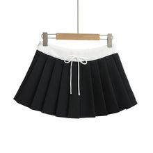 Load image into Gallery viewer, High waisted A-line short skirt pleated skirt tennis skirt
