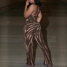 Load image into Gallery viewer, Fitted Backless Fringe Jumpsuit
