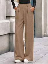 Load image into Gallery viewer, Wide leg pants loose straight leg pants

