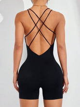 Load image into Gallery viewer, Spaghetti Strap Crisscross Romper
