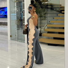 Load image into Gallery viewer, Tassel sleeveless jumpsuit
