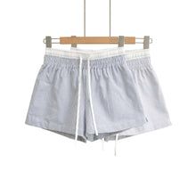 Load image into Gallery viewer, Striped high waisted shorts
