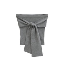 Load image into Gallery viewer, Sweater Bow Top
