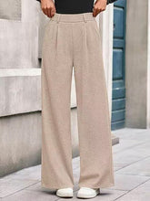 Load image into Gallery viewer, Wide leg pants loose straight leg pants
