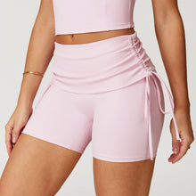 Load image into Gallery viewer, Drawstring tight yoga shorts
