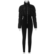 Load image into Gallery viewer, Zip up fitted jumpsuit
