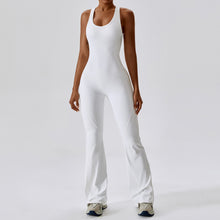 Load image into Gallery viewer, Sleeveless slim fit wide leg jumpsuit
