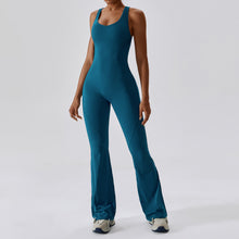 Load image into Gallery viewer, Sleeveless slim fit wide leg jumpsuit
