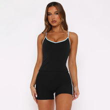 Load image into Gallery viewer, Backless Fitted Sports Suit
