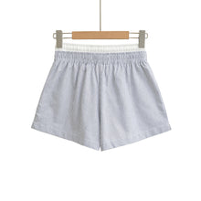 Load image into Gallery viewer, Striped high waisted shorts
