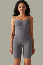 Load image into Gallery viewer, Spaghetti Strap Active Romper
