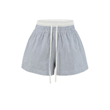 Load image into Gallery viewer, Striped high waisted shorts
