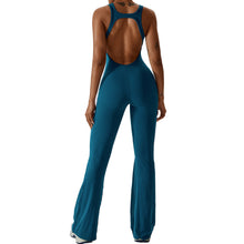 Load image into Gallery viewer, Sleeveless slim fit wide leg jumpsuit
