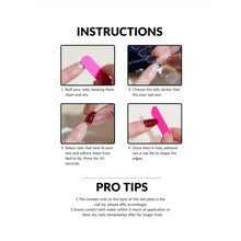 Load image into Gallery viewer, 240PCS Full Cover Clear Nail Tips Stiletto
