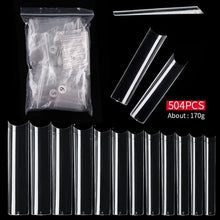 Load image into Gallery viewer, 504pcs XXL Straight Square Nail Tips
