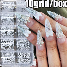 Load image into Gallery viewer, 10  Lace Nail Foils

