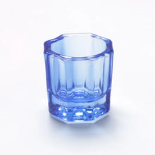 Load image into Gallery viewer, Crystal Glass Acrylic Powder Dappen Dish, Nail Cup, Wash Brush Bowl, Nail Art Tools
