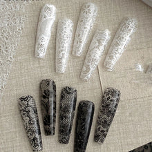 Load image into Gallery viewer, 10  Lace Nail Foils
