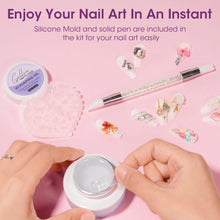 Load image into Gallery viewer, 3D Sculpting Gel Nail Kit 30g Pearl White
