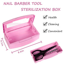 Load image into Gallery viewer, Nail tool storage box, indoor sterilization box
