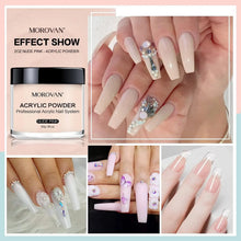Load image into Gallery viewer, Acrylic Powder - Acrylic Nail Powder Professional Polymer Colored Acrylic Nail Powder for Acrylic Nail Extension Carving
