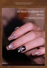 Load image into Gallery viewer, 3D Metal Sculpture Nail Gel
