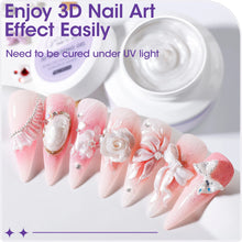 Load image into Gallery viewer, 3D Sculpting Gel Nail Kit 30g Pearl White

